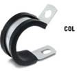 Cushion Clamp, Extruded Liner - Medium Duty - Series COL